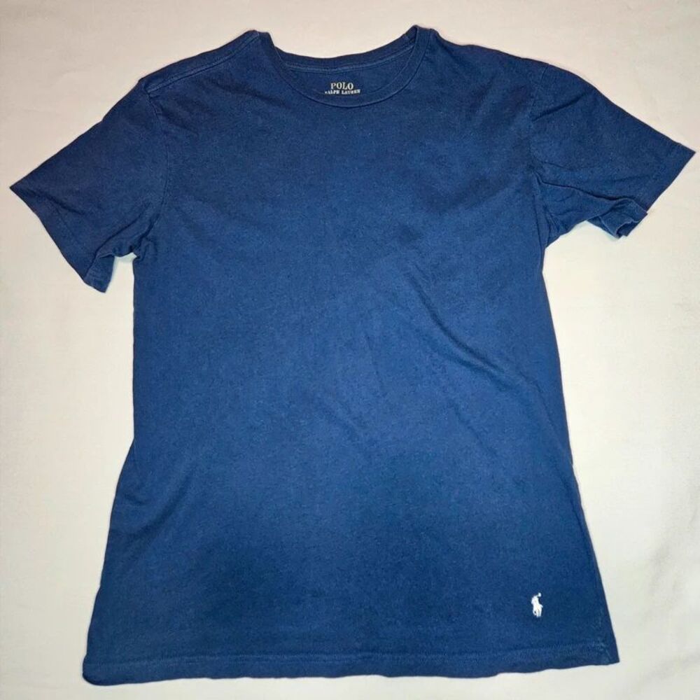 Polo Ralph Lauren Blue Slim-fit Short-sleeve Tee